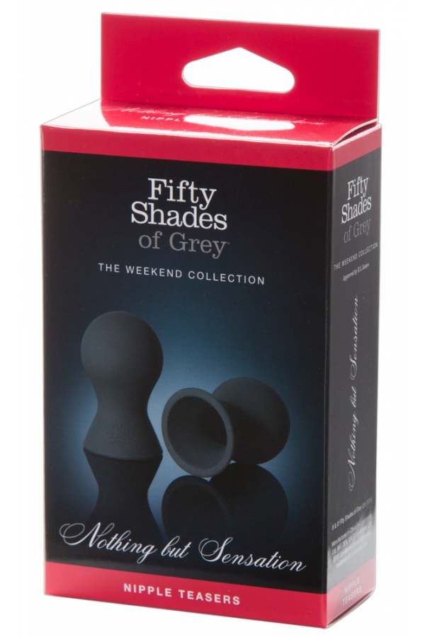 Spenelių spaustukai „Fifty Shades of Grey – Nipple Suckers“