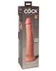 Dildo „Silikoninis draugas Dildo 10“