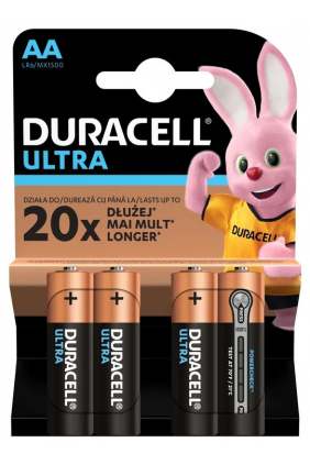 Duracell Ultra 1.5V (AA) 4vnt .