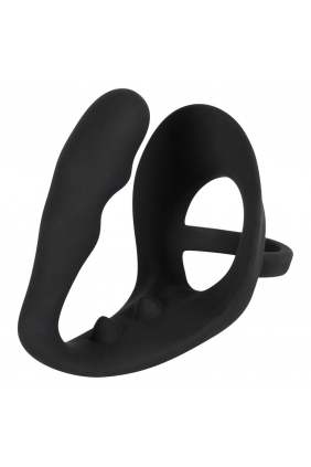 Penio žiedas su analiniu kaiščiu „Juodas velvetas“