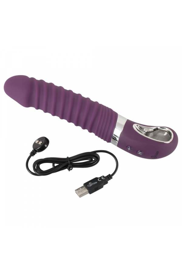 Šylantis vibratorius – SMILE Soft (purpurinis)