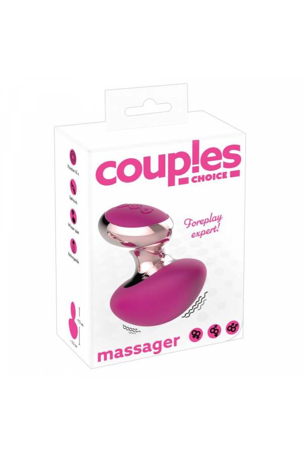 Masažinis vibratorius – Couples Choice (rožinis)