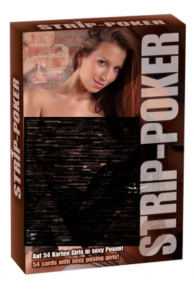 Kortų kaladė "Strip Poker"