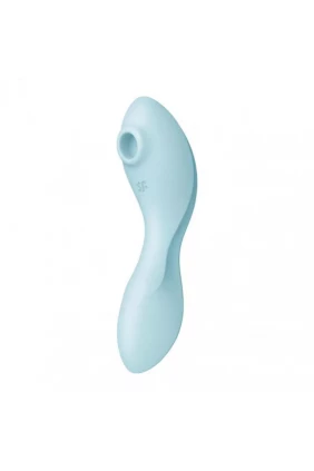 Vibratorius „Satisfyer CURVY TRINITY 5" mėlynas Pilki Atspalviai Vibratorius „Satisfyer CURVY TRINITY 5" mėlynas