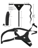 Strap-on dildo "You2Toys - Silikoninė anakonda"