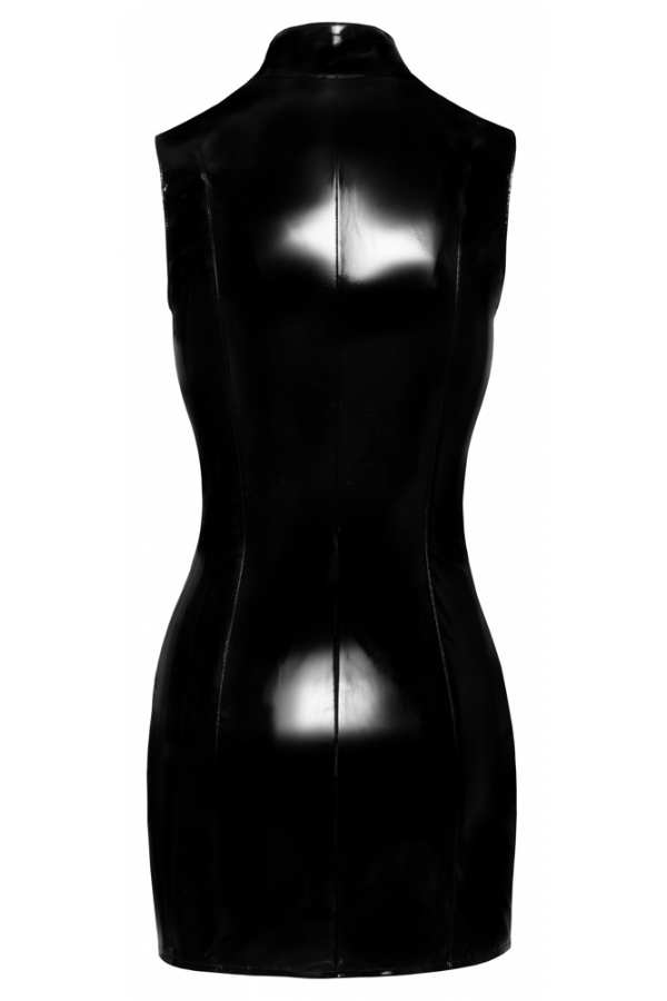 BDSM moteriška apranga – „Black Level – Vinilo suknelė"